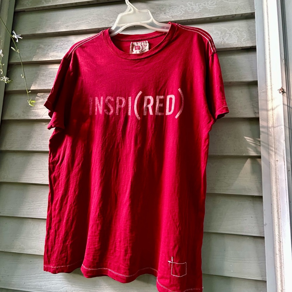 GAP Project RED T-shirt circa 2009, size large